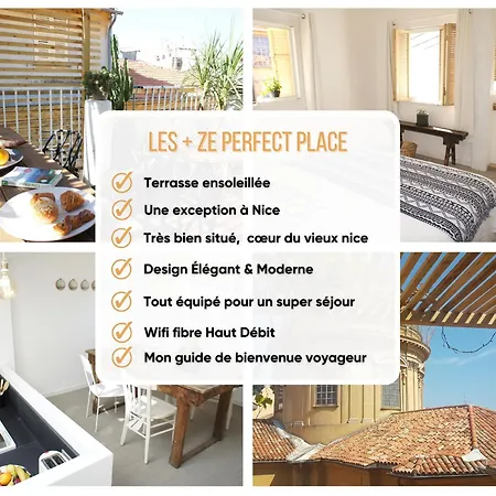 Ze Perfect Place - Vieux - Exceptionnel - Calme Et Terrasse Avec Vues * Nice